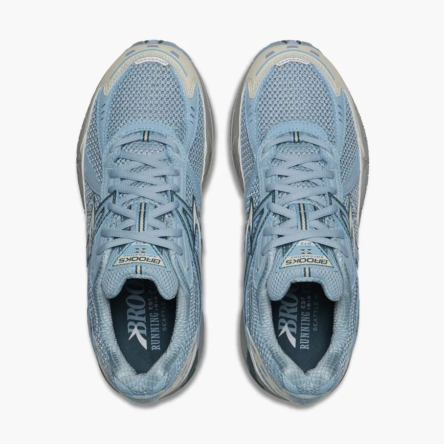 Sky Blue/White Asparagus/Grey