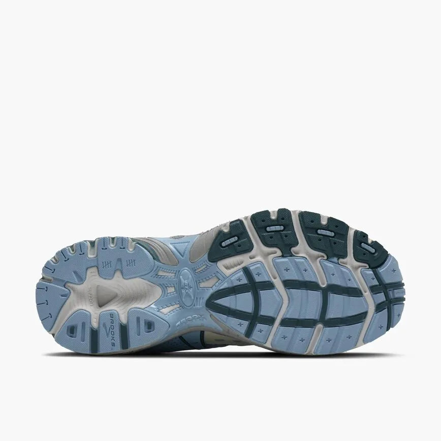 Sky Blue/White Asparagus/Grey