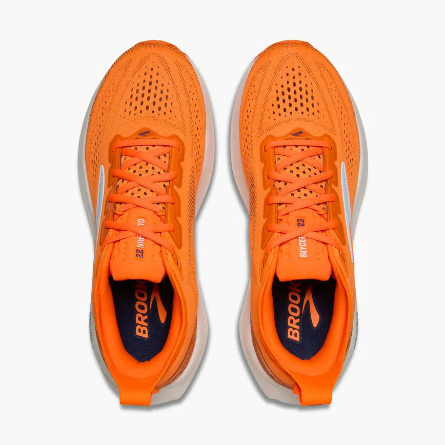 Shocking Orange/Blue/White