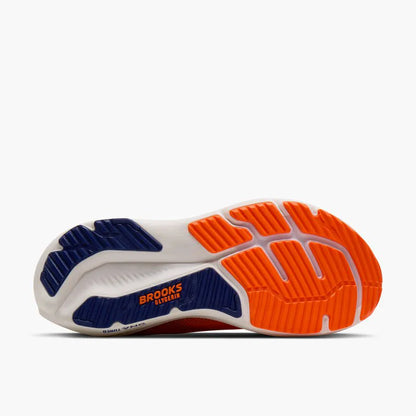 Shocking Orange/Blue/White