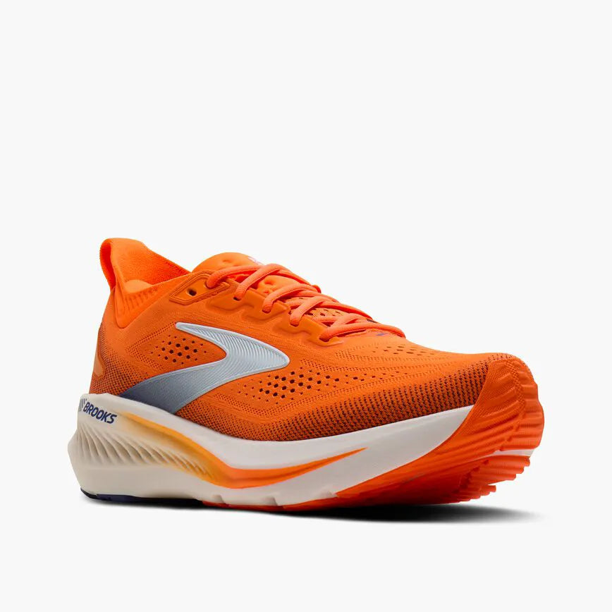 Shocking Orange/Blue/White