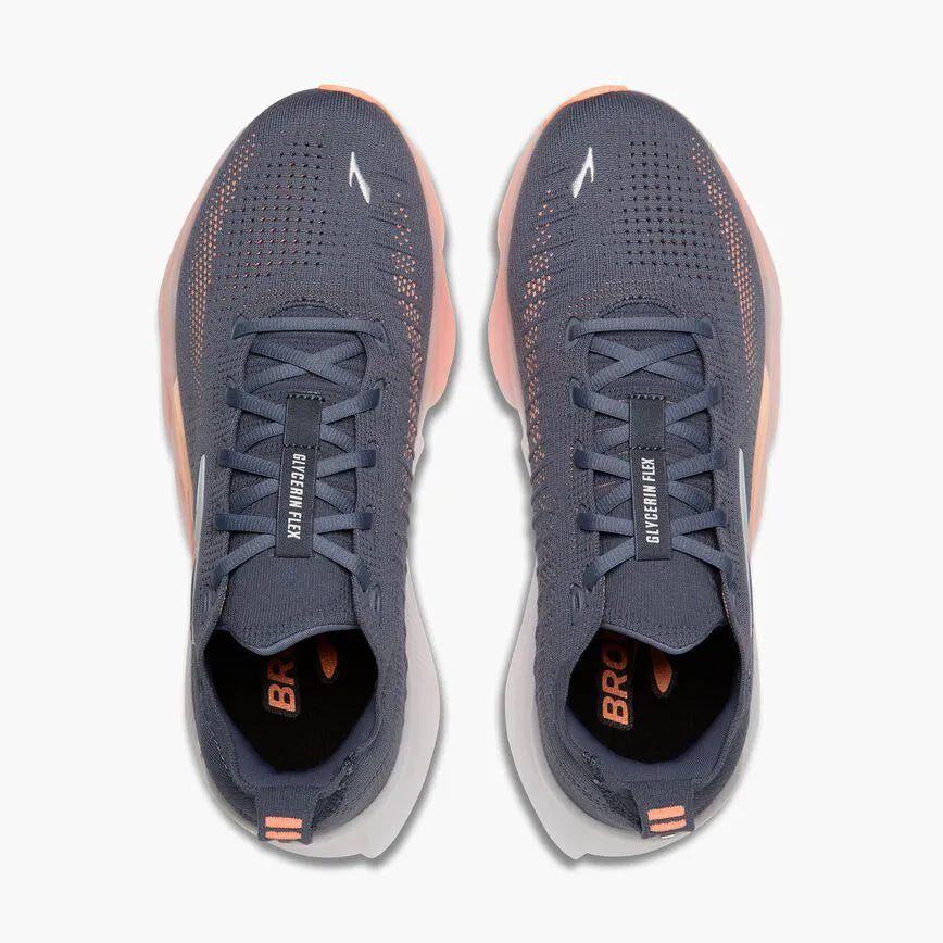 Grey/Peach/Orange