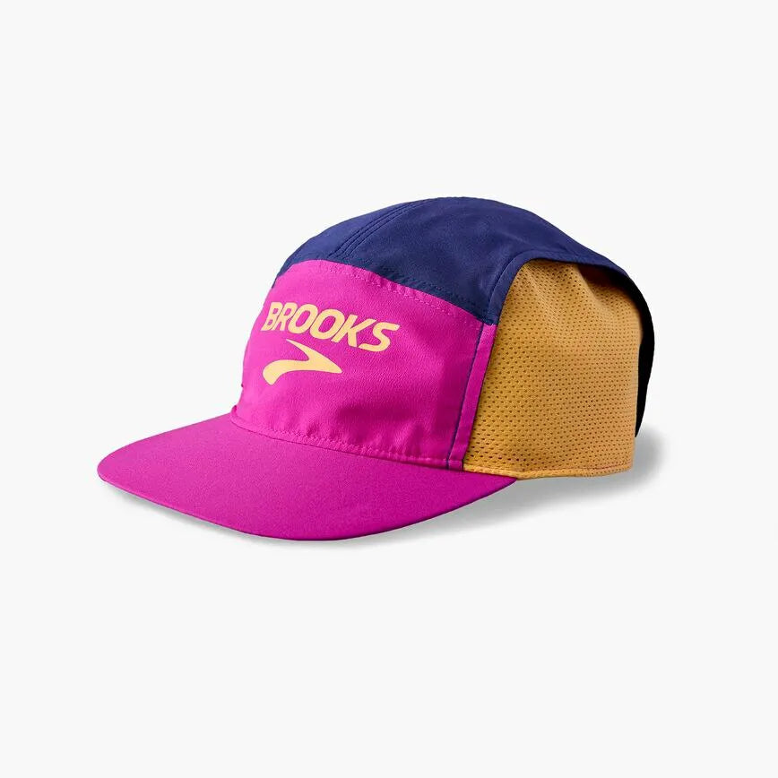Magenta/Midnight/Brooks Logo