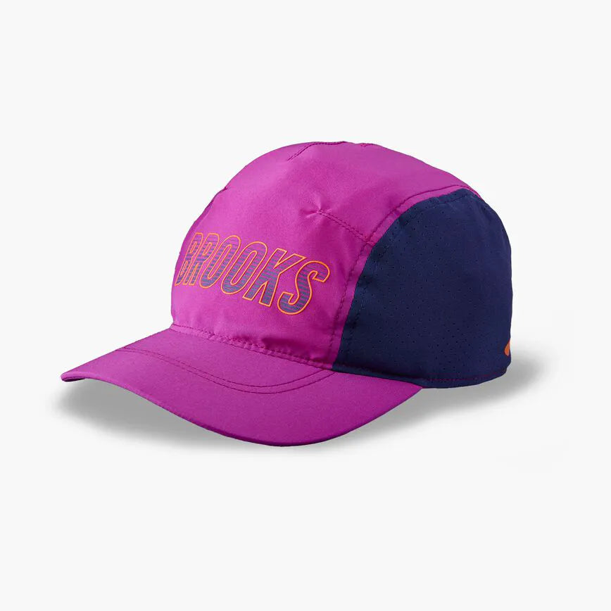 Magenta/Midnight/Brooks Logo
